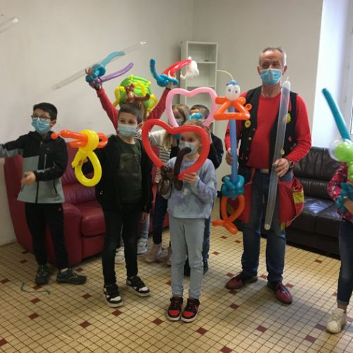 Animation sculpture sur ballons Brest