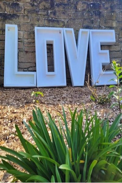 GRANDES LETTRES LOVE LUMINEUSES