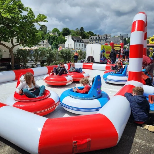 Location auto tamponneuse manège Morlaix