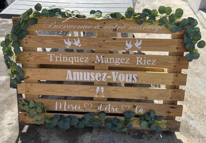 Location palette de bienvenue