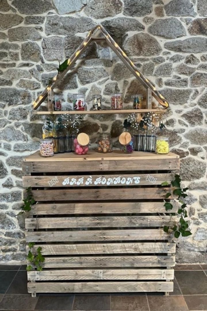 Location de bar à bonbons pour enfants et adultes